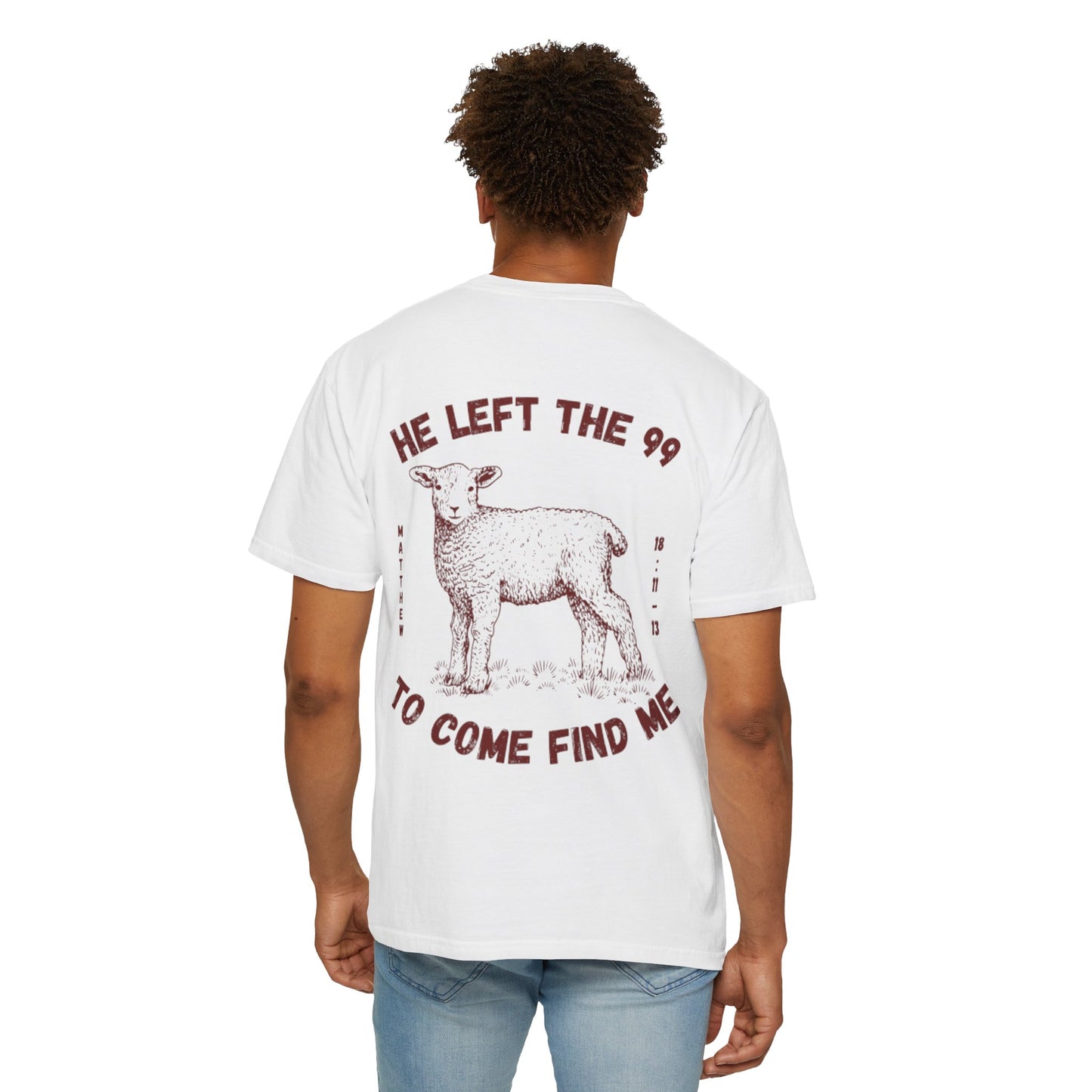 He Left the 99 Men’s T-Shirt