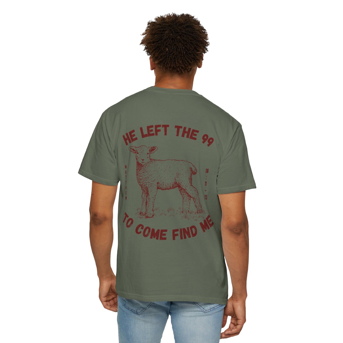 He Left the 99 Men’s T-Shirt