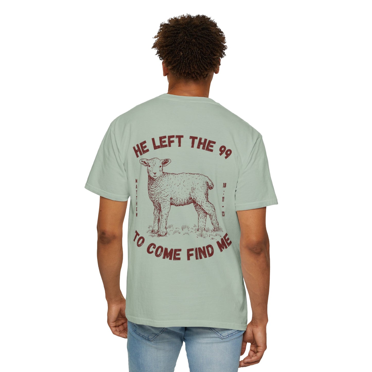 He Left the 99 Men’s T-Shirt