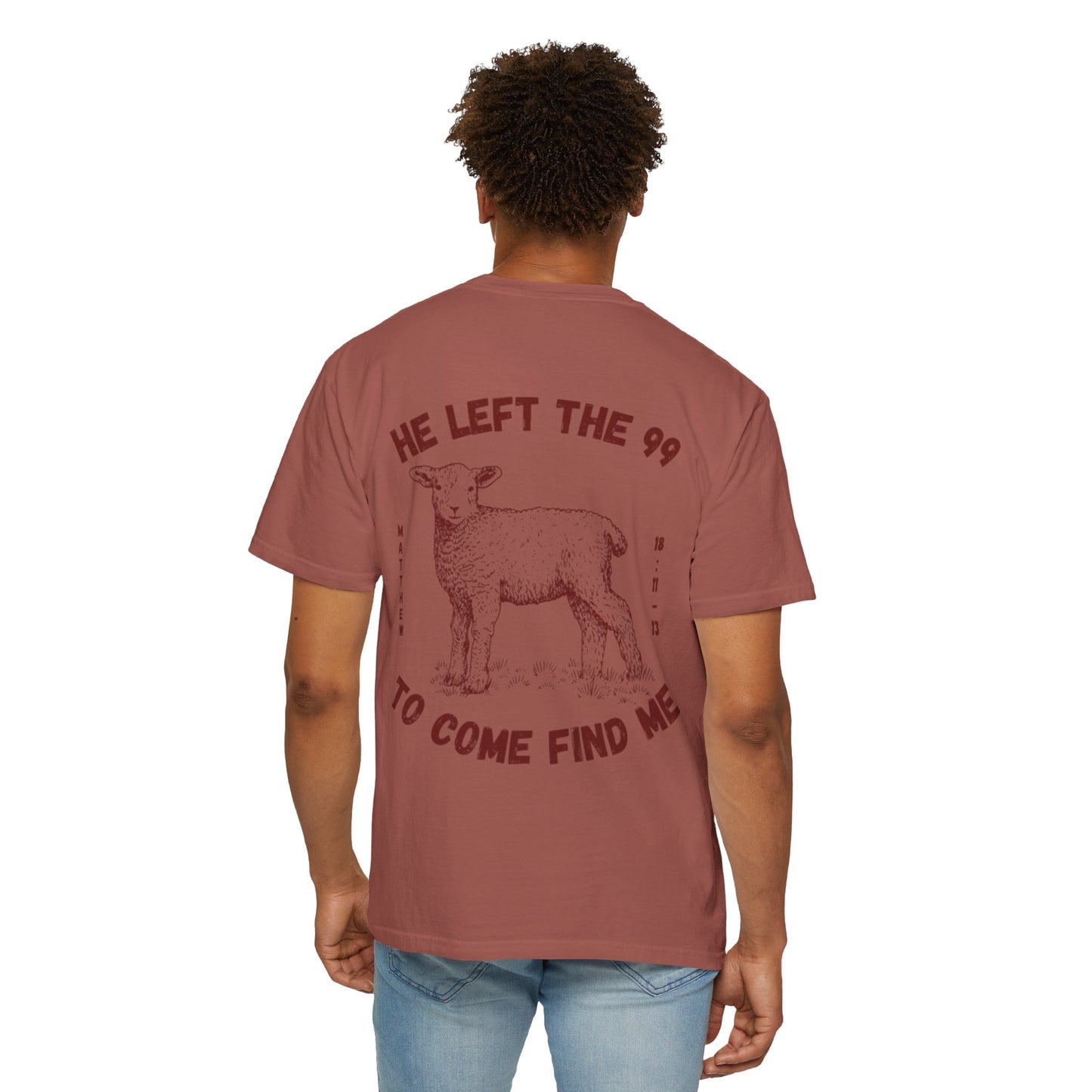 He Left the 99 Men’s T-Shirt