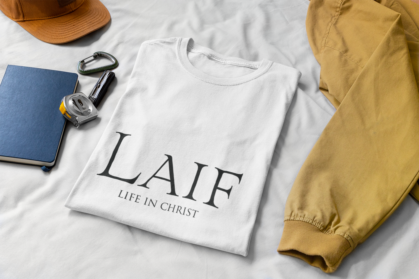 'LAIF: Life in Christ' Inspirational Tee