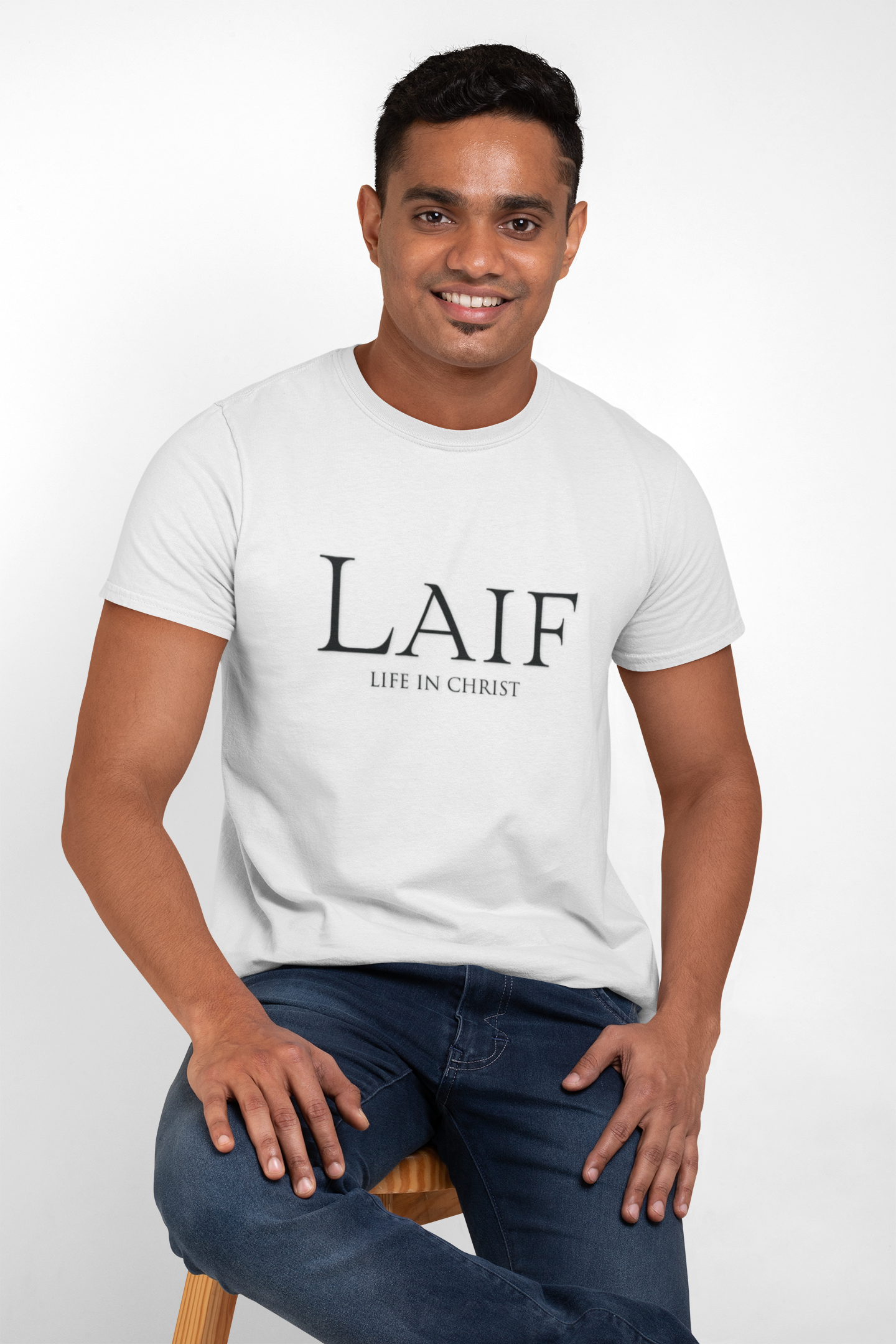 'LAIF: Life in Christ' Inspirational Tee