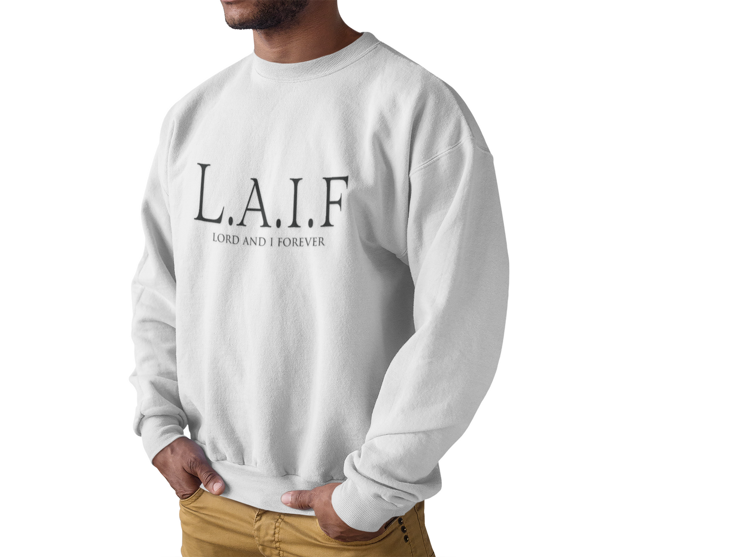 L.A.I.F Unisex Heavy Blend™ Crewneck Sweatshirt