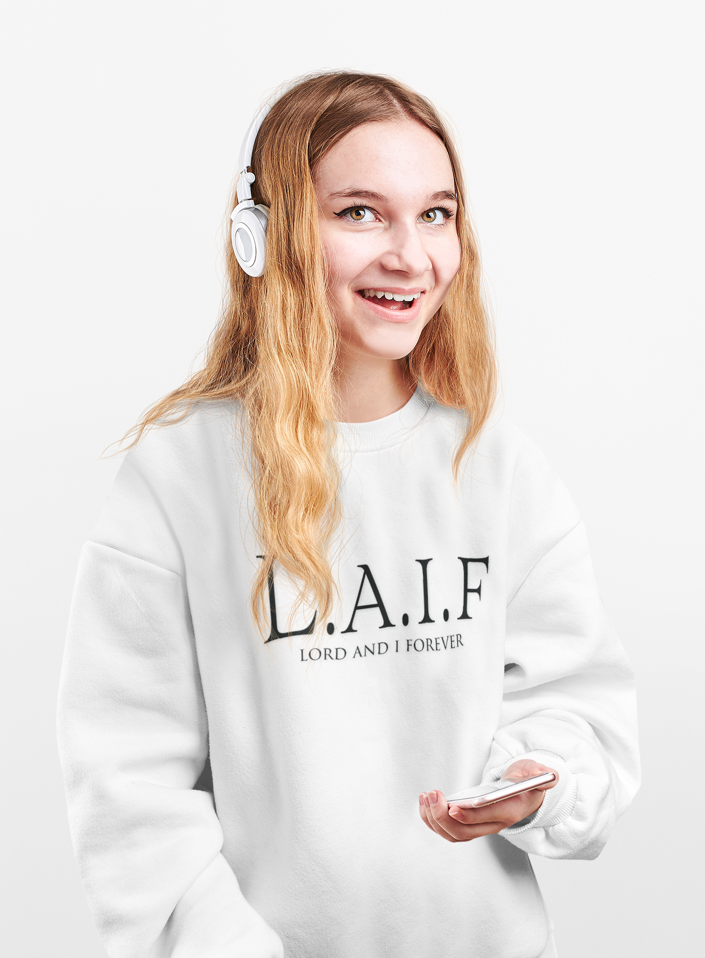 L.A.I.F Unisex Heavy Blend™ Crewneck Sweatshirt