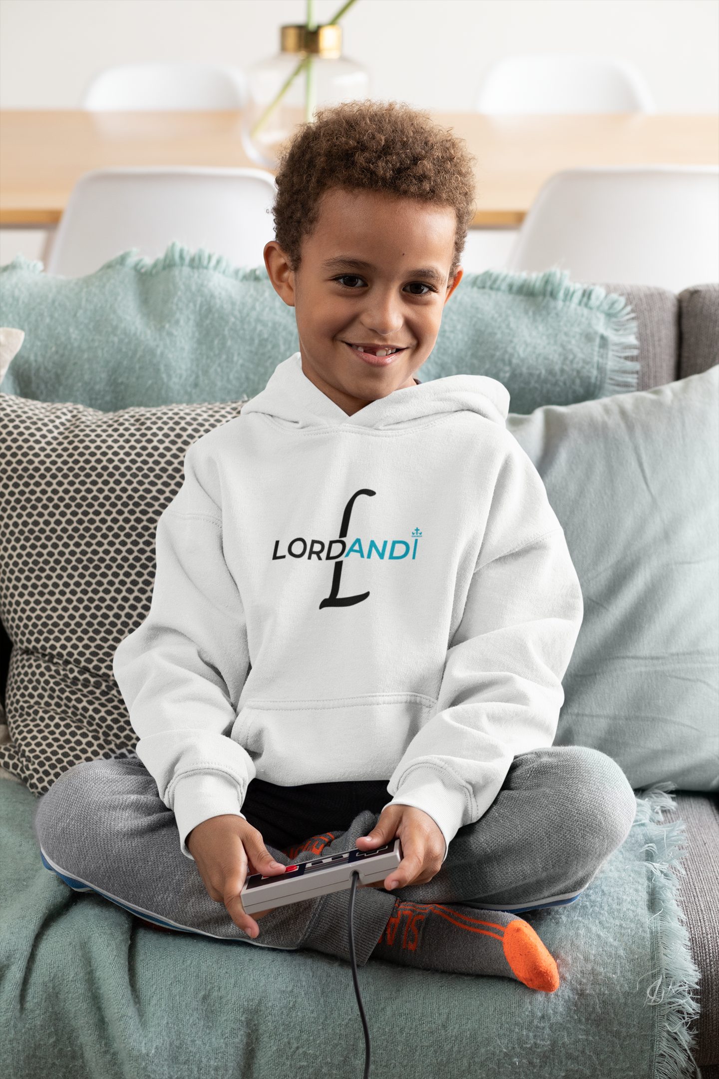 LORDANDI Youth Hooded Sweatshirt