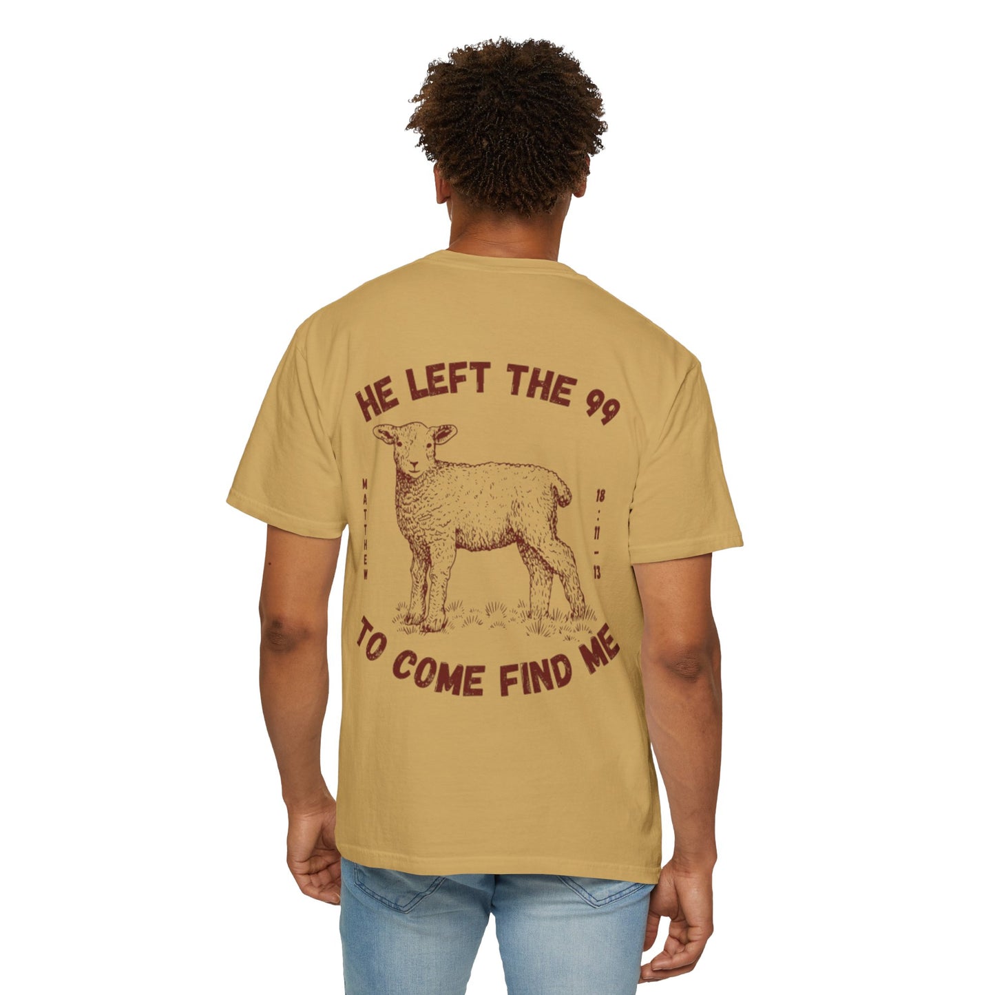 He Left the 99 Men’s T-Shirt