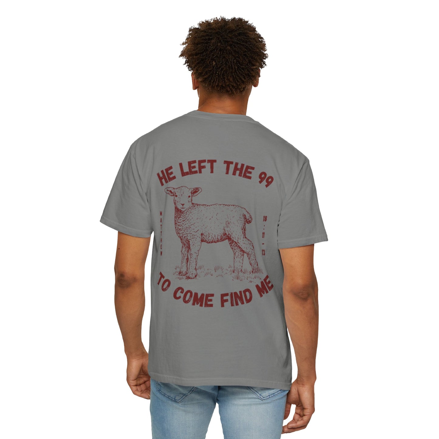 He Left the 99 Men’s T-Shirt