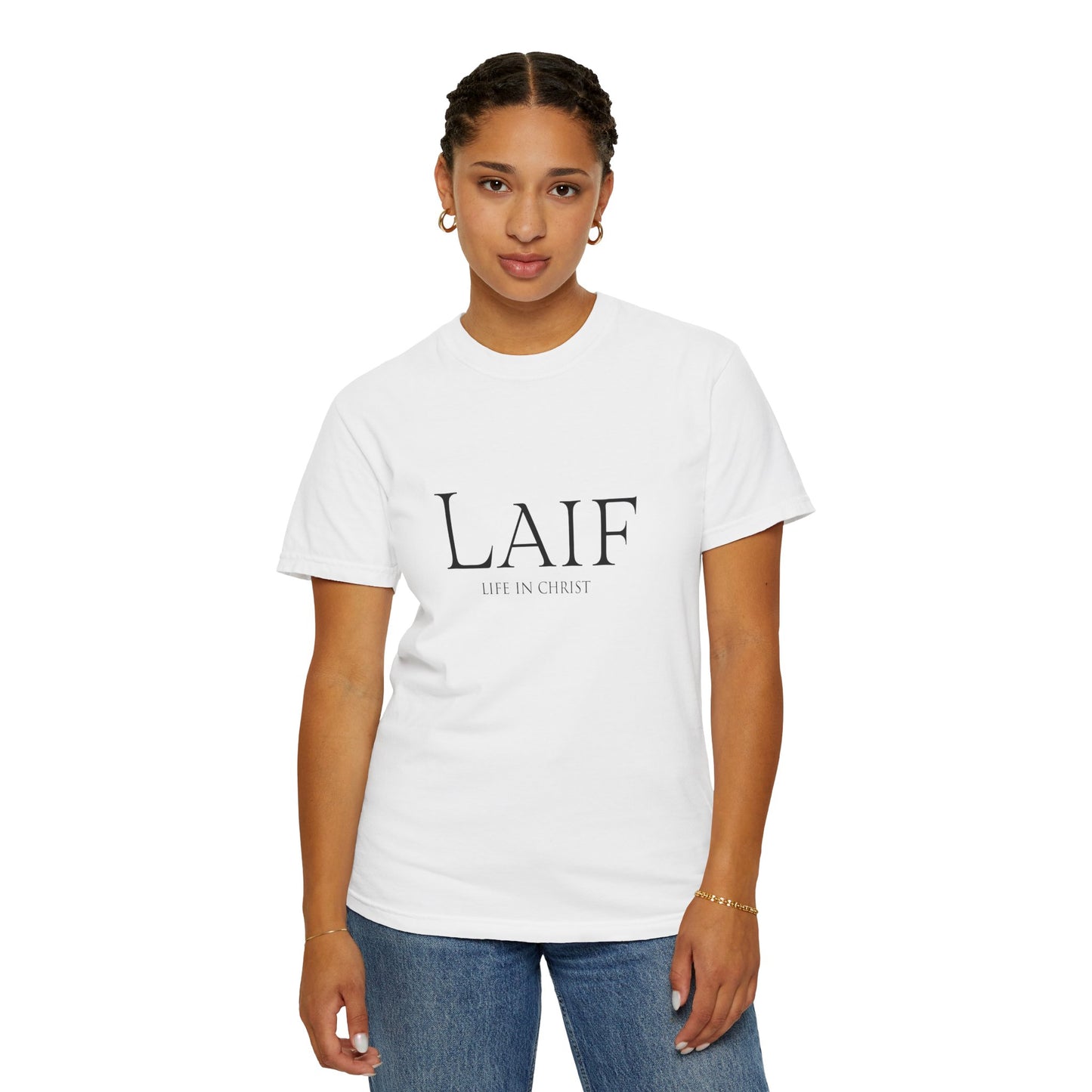 'LAIF: Life in Christ' Inspirational Tee
