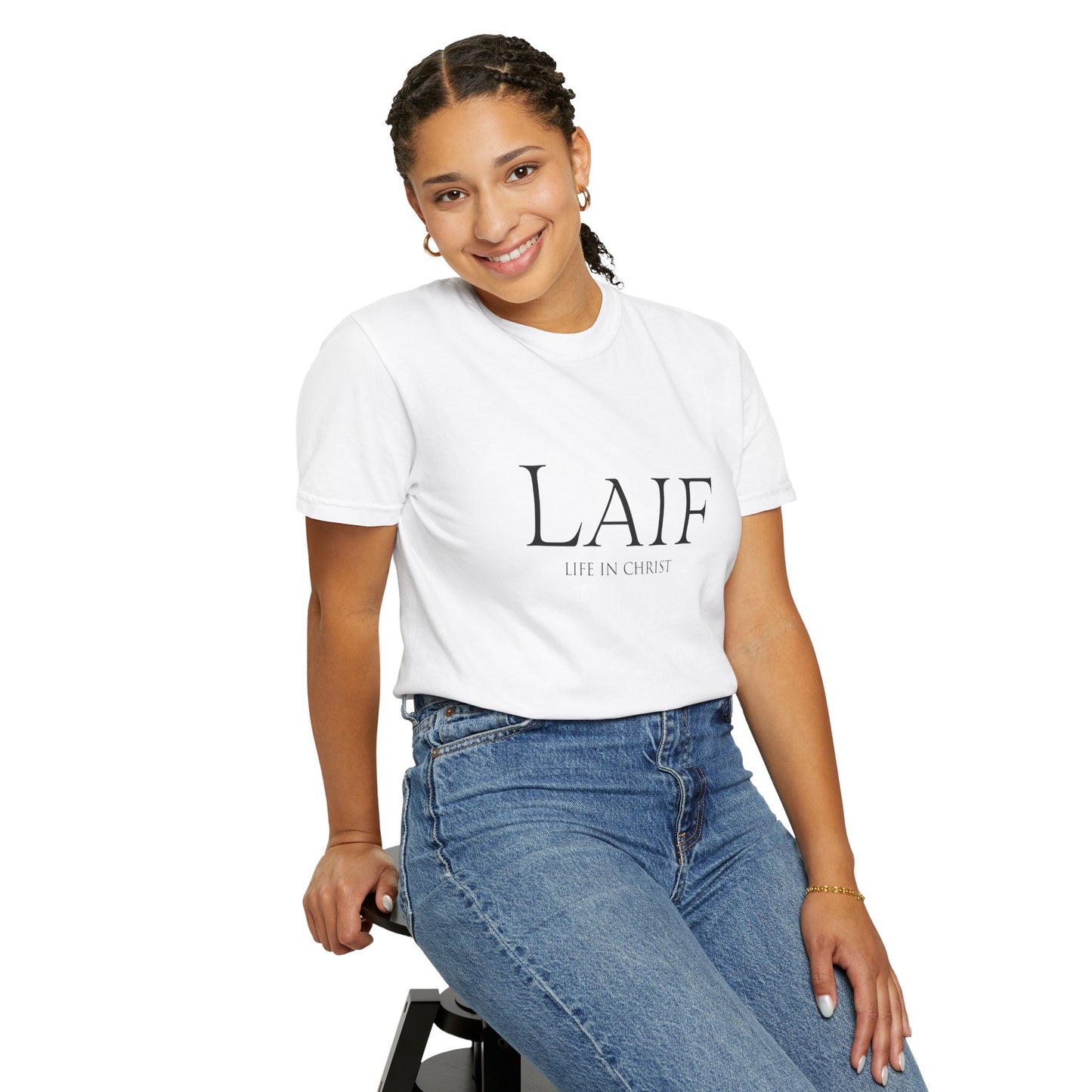 'LAIF: Life in Christ' Inspirational Tee