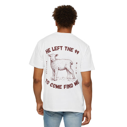 He Left the 99 Men’s T-Shirt