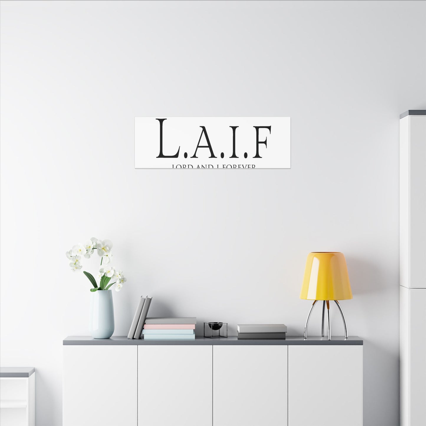L.A.I.F LORDANDI Matte Canvas, Stretched, 0.75"