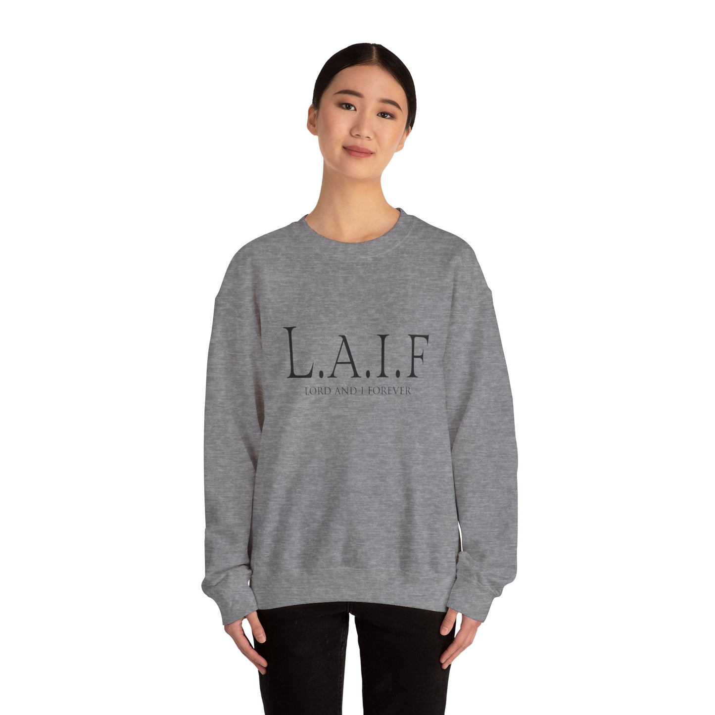 L.A.I.F Unisex Heavy Blend™ Crewneck Sweatshirt