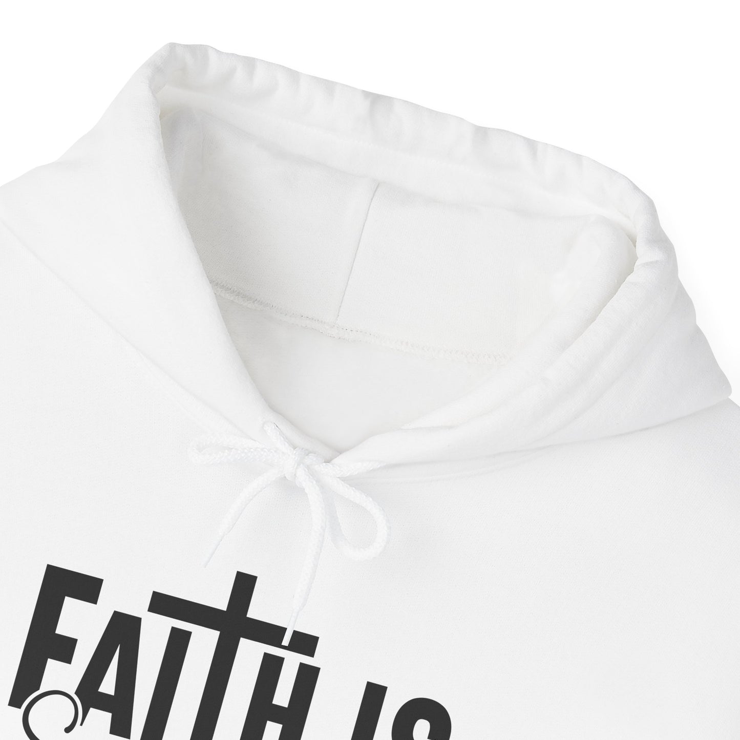 Faith Is Essential Hoodie – Inspirational Christian Pullover