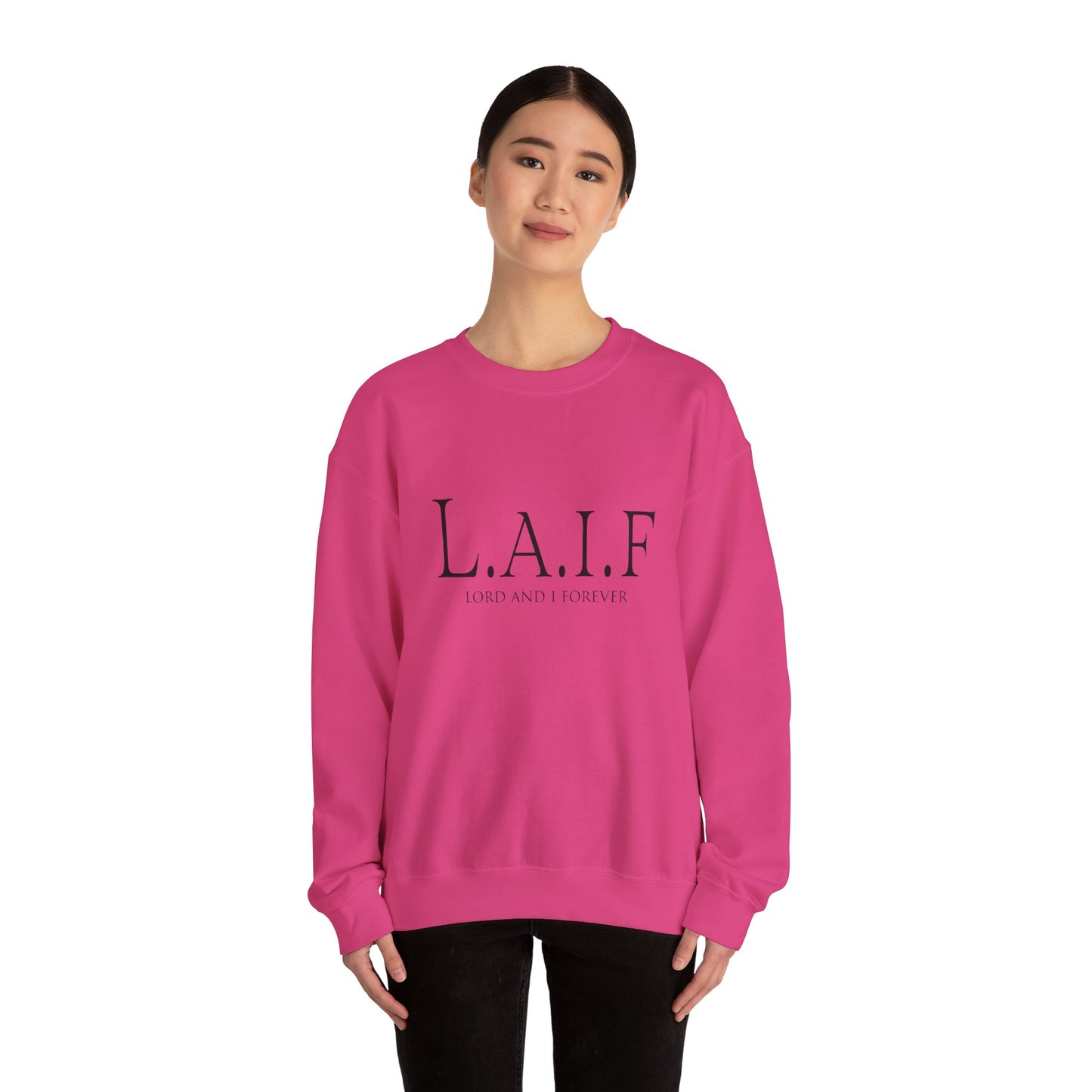 L.A.I.F Unisex Heavy Blend™ Crewneck Sweatshirt