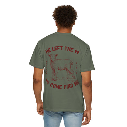 He Left the 99 Men’s T-Shirt