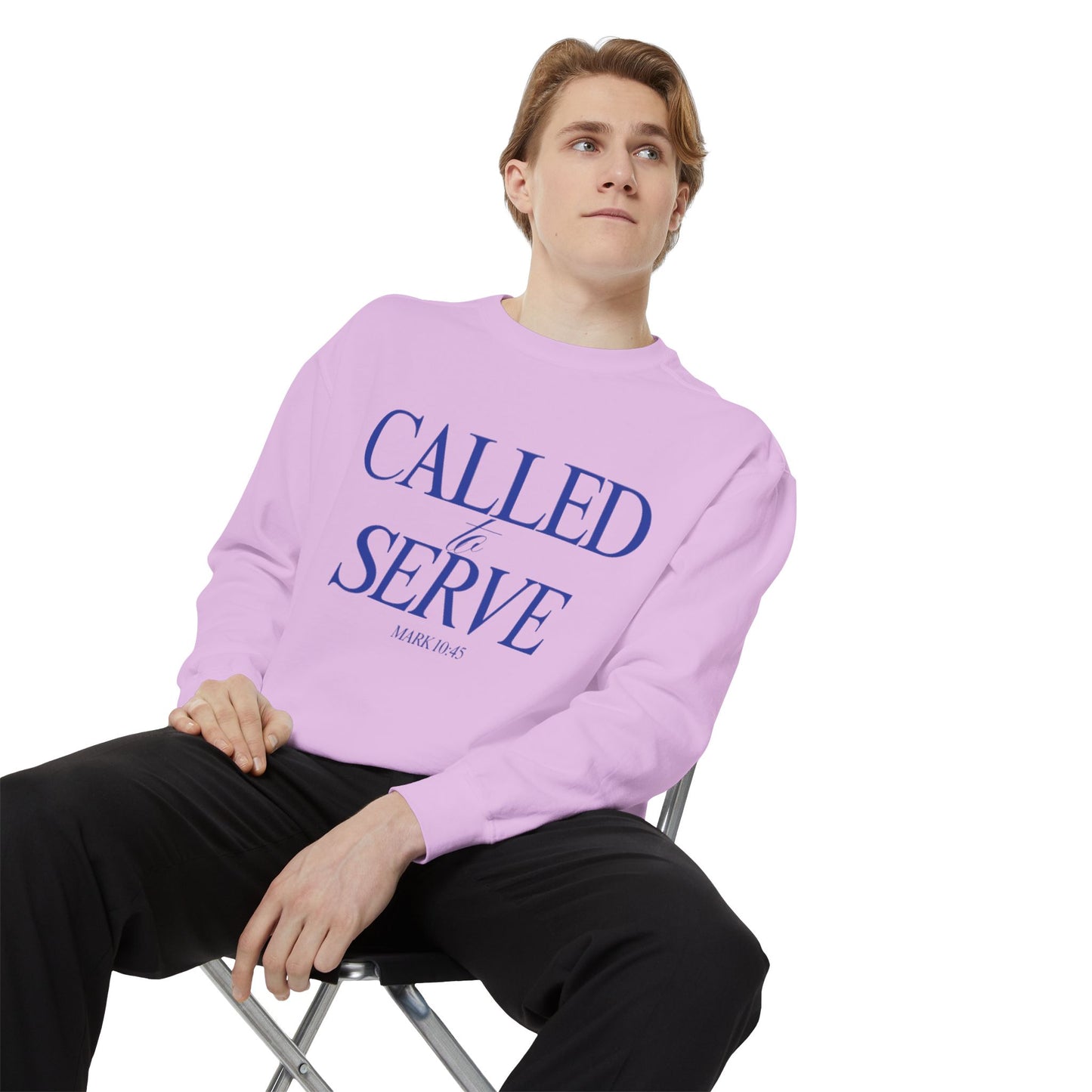 Called to Serve Sweatshirt — Christian Faith Crewneck