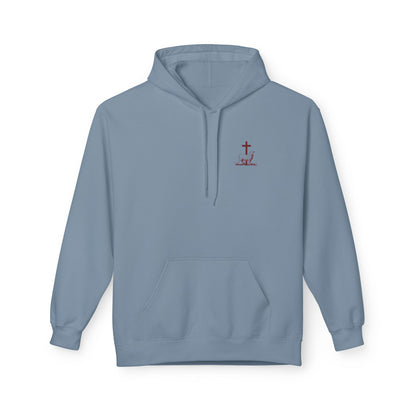 Shepherd & Lamb Hoodie — "He Left the 99 to Come Find Me" Christian Faith Pullover