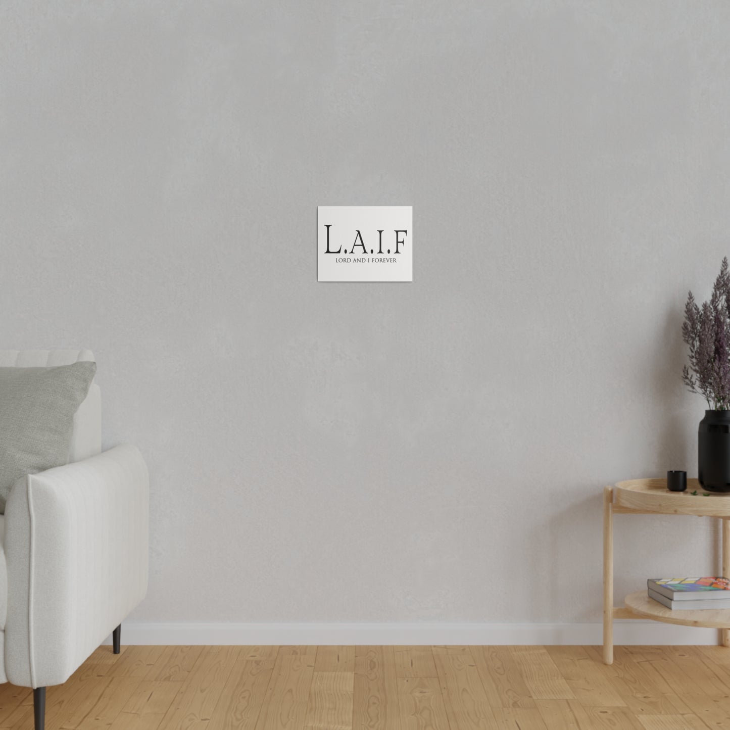 L.A.I.F LORDANDI Matte Canvas, Stretched, 0.75"