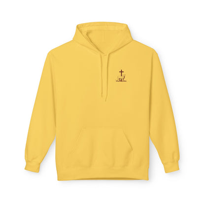 Shepherd & Lamb Hoodie — "He Left the 99 to Come Find Me" Christian Faith Pullover