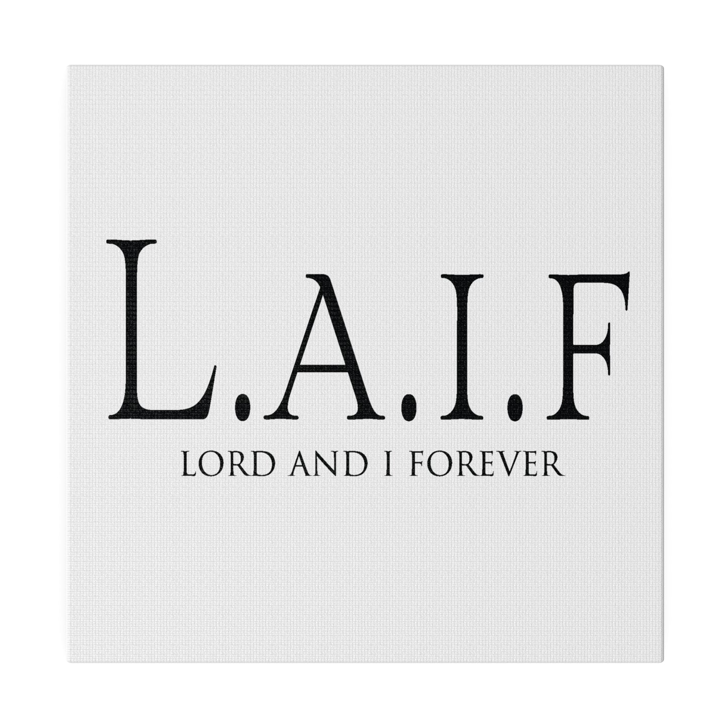 L.A.I.F LORDANDI Matte Canvas, Stretched, 0.75"