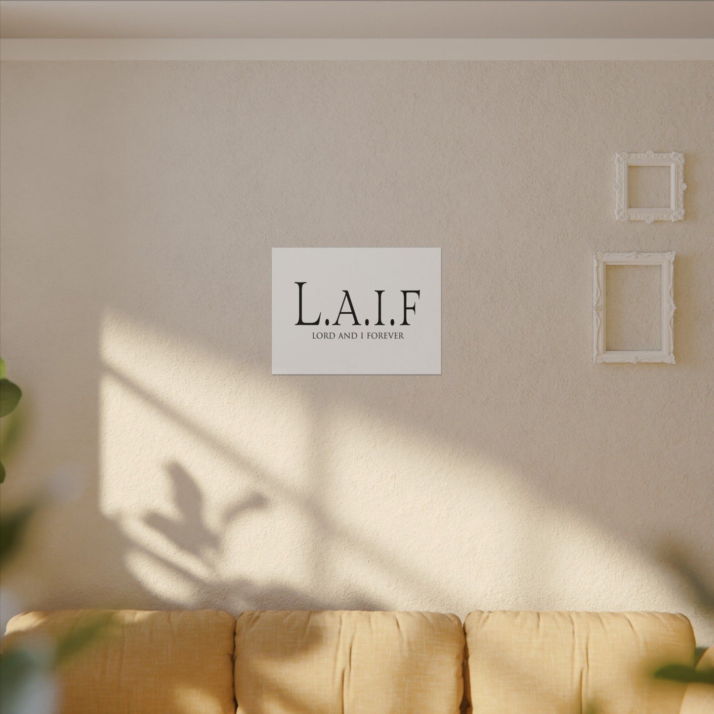 L.A.I.F LORDANDI Matte Canvas, Stretched, 0.75"