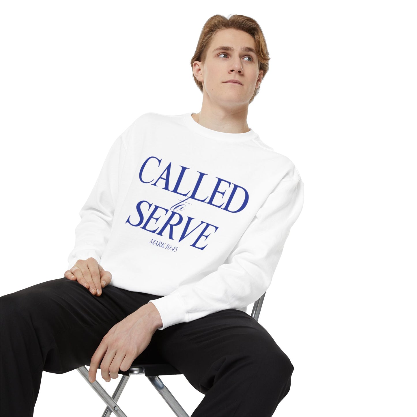 Called to Serve Sweatshirt — Christian Faith Crewneck