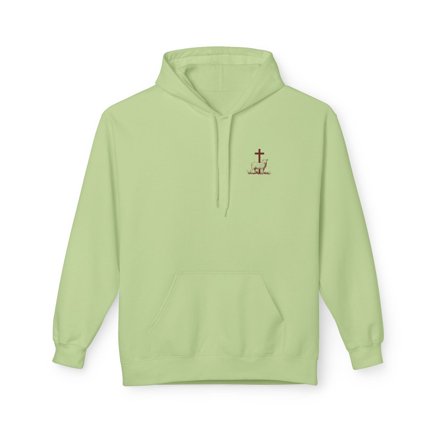 Shepherd & Lamb Hoodie — "He Left the 99 to Come Find Me" Christian Faith Pullover