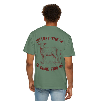 He Left the 99 Men’s T-Shirt
