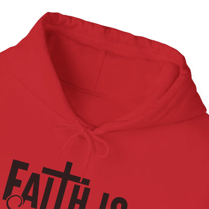 Faith Is Essential Hoodie – Inspirational Christian Pullover