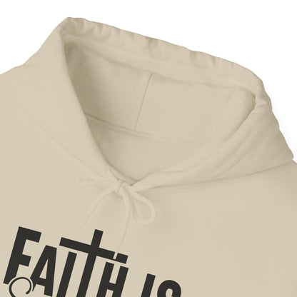 Faith Is Essential Hoodie – Inspirational Christian Pullover