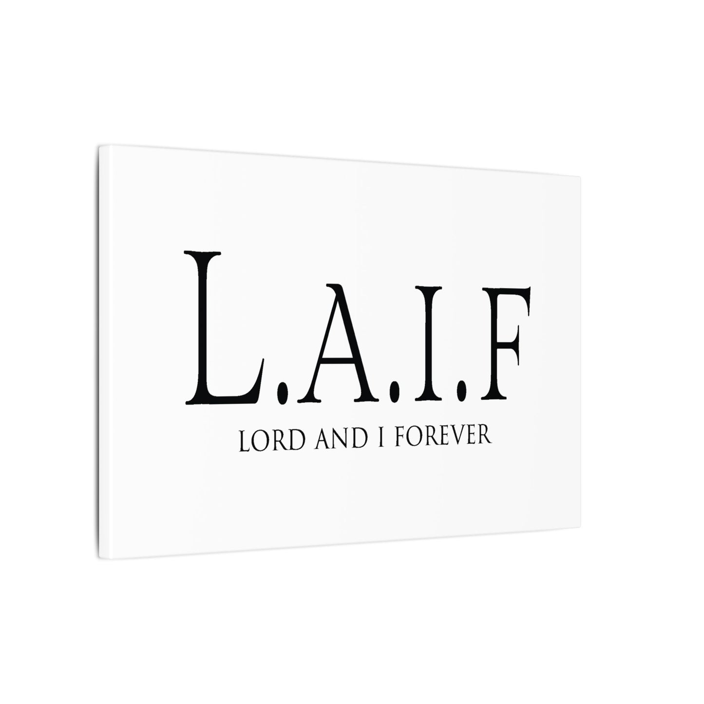 L.A.I.F LORDANDI Matte Canvas, Stretched, 0.75"