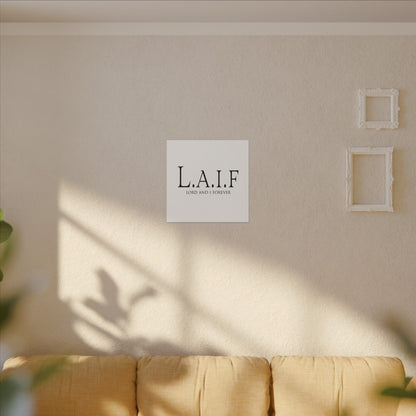 L.A.I.F LORDANDI Matte Canvas, Stretched, 0.75"