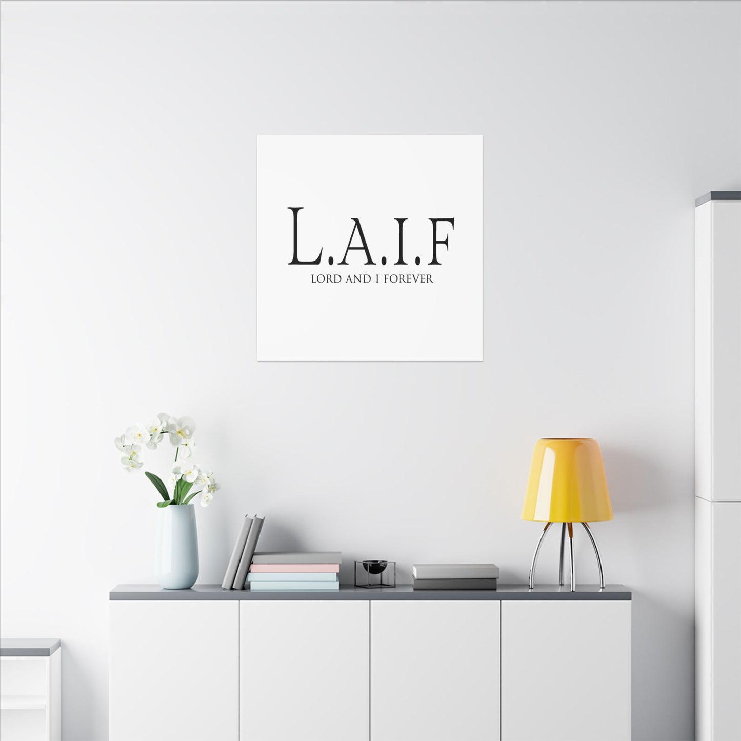 L.A.I.F LORDANDI Matte Canvas, Stretched, 0.75"