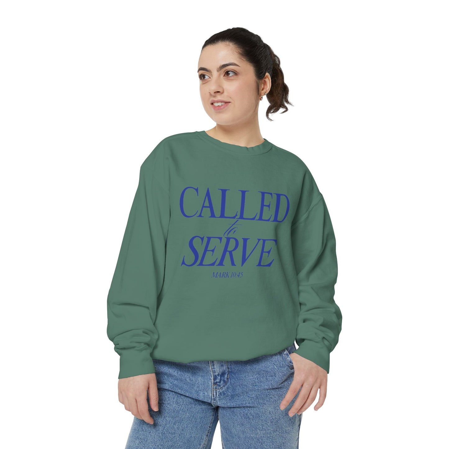 Called to Serve Sweatshirt — Christian Faith Crewneck