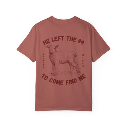 He Left the 99 Men’s T-Shirt