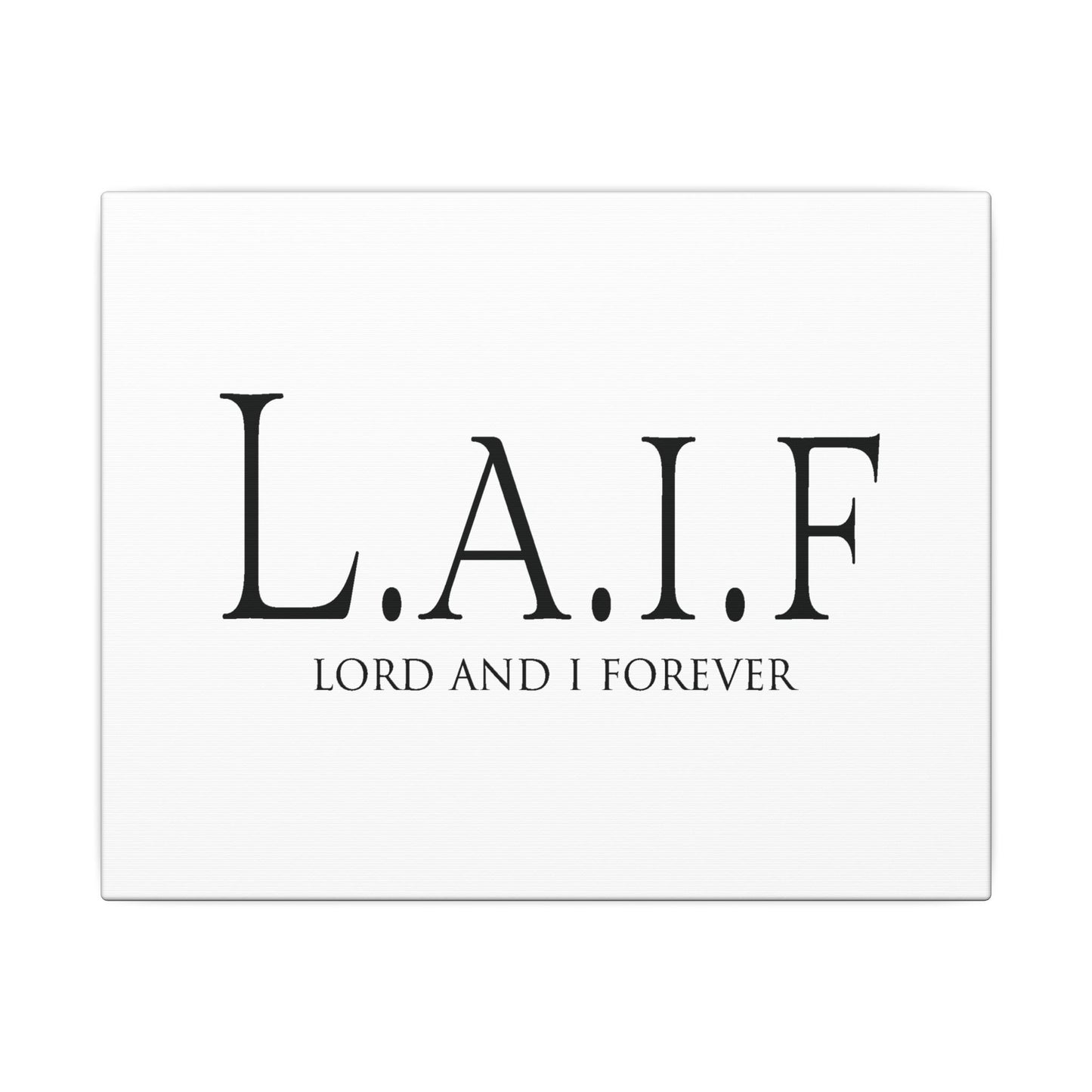 L.A.I.F LORDANDI Matte Canvas, Stretched, 0.75"