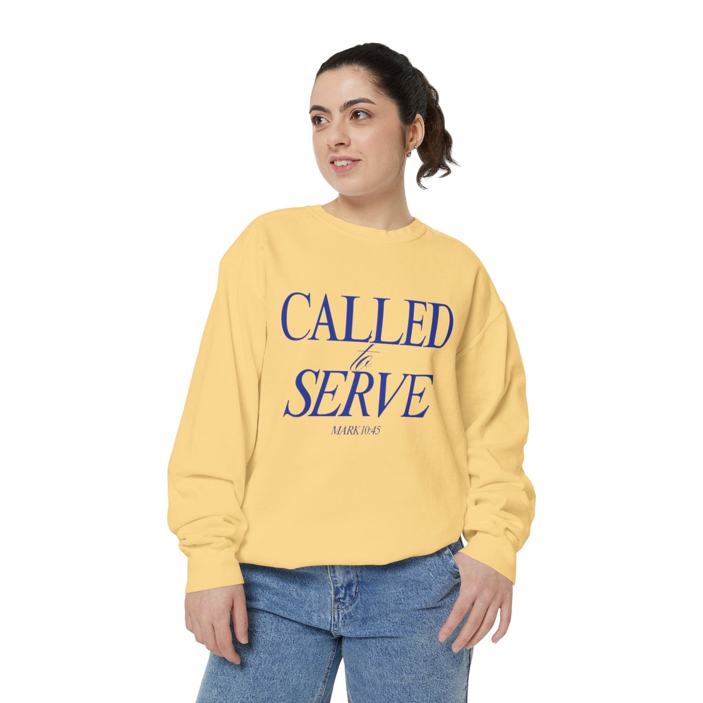 Called to Serve Sweatshirt — Christian Faith Crewneck