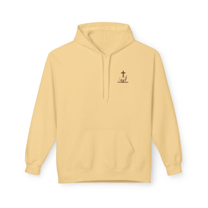 Shepherd & Lamb Hoodie — "He Left the 99 to Come Find Me" Christian Faith Pullover