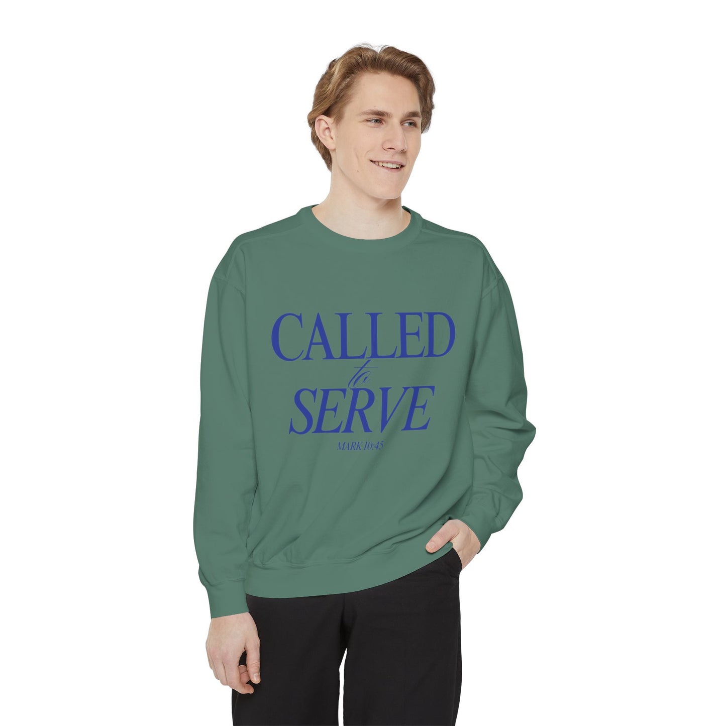 Called to Serve Sweatshirt — Christian Faith Crewneck