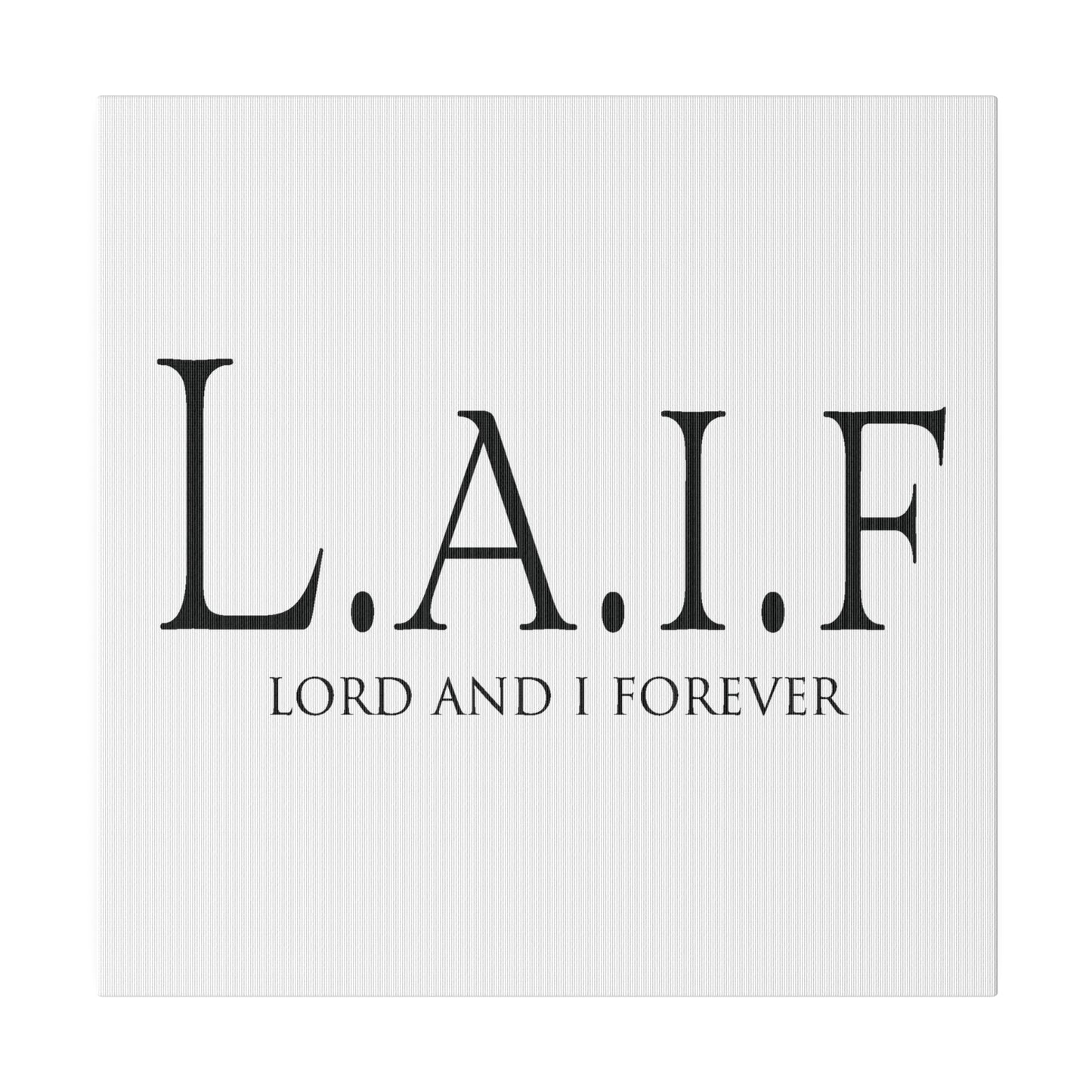 L.A.I.F LORDANDI Matte Canvas, Stretched, 0.75"