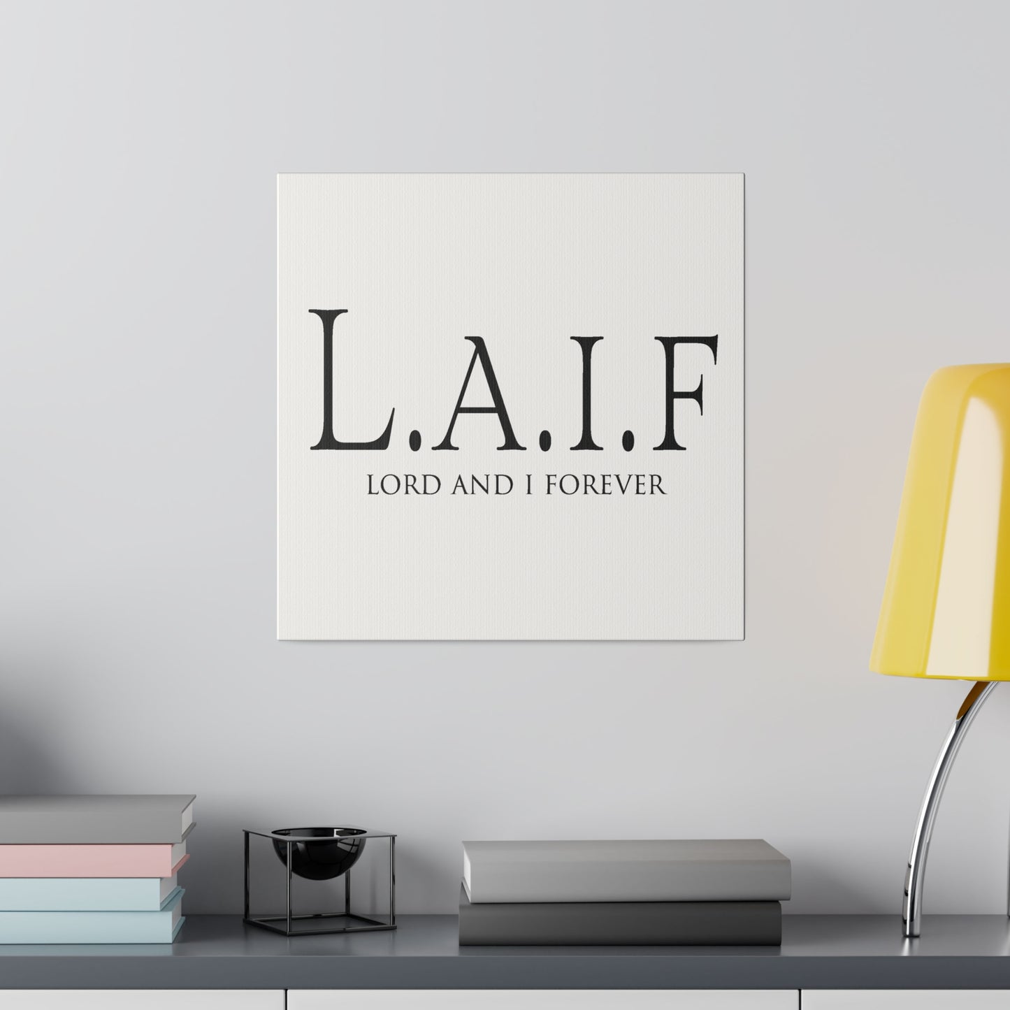 L.A.I.F LORDANDI Matte Canvas, Stretched, 0.75"