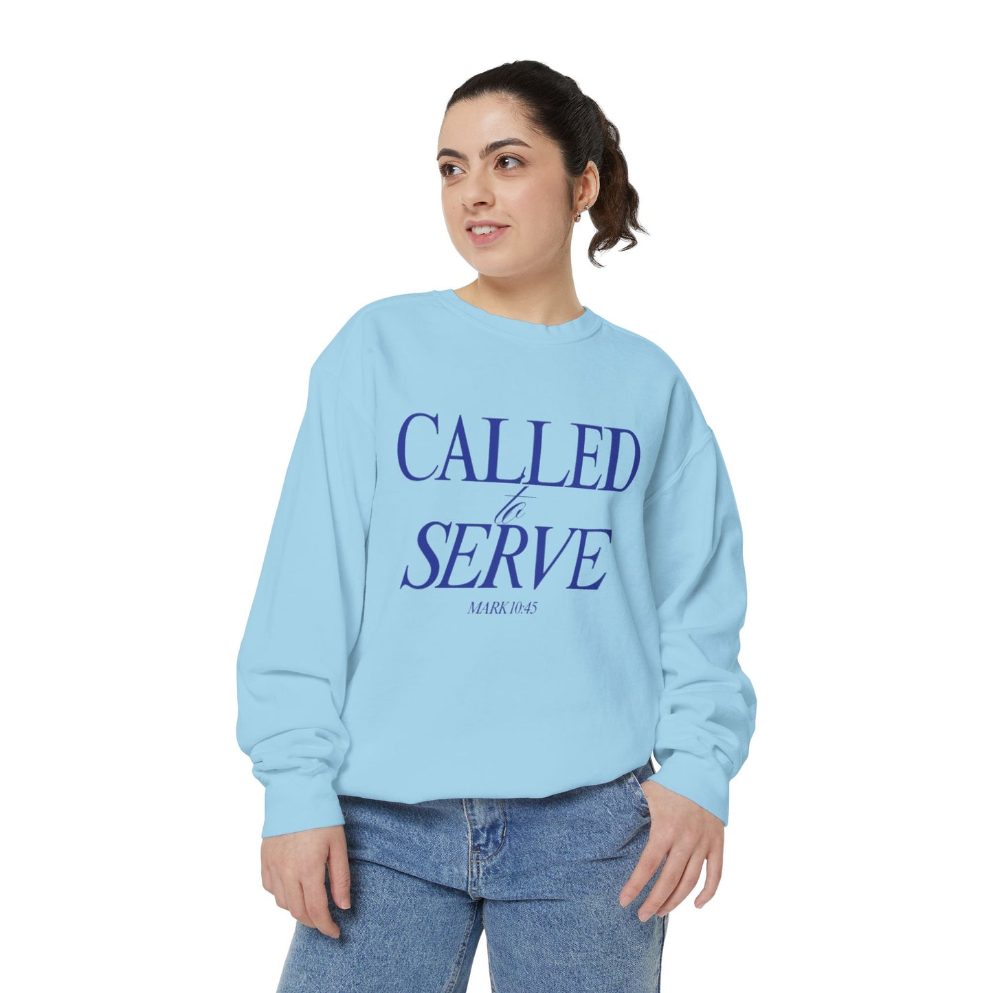 Called to Serve Sweatshirt — Christian Faith Crewneck
