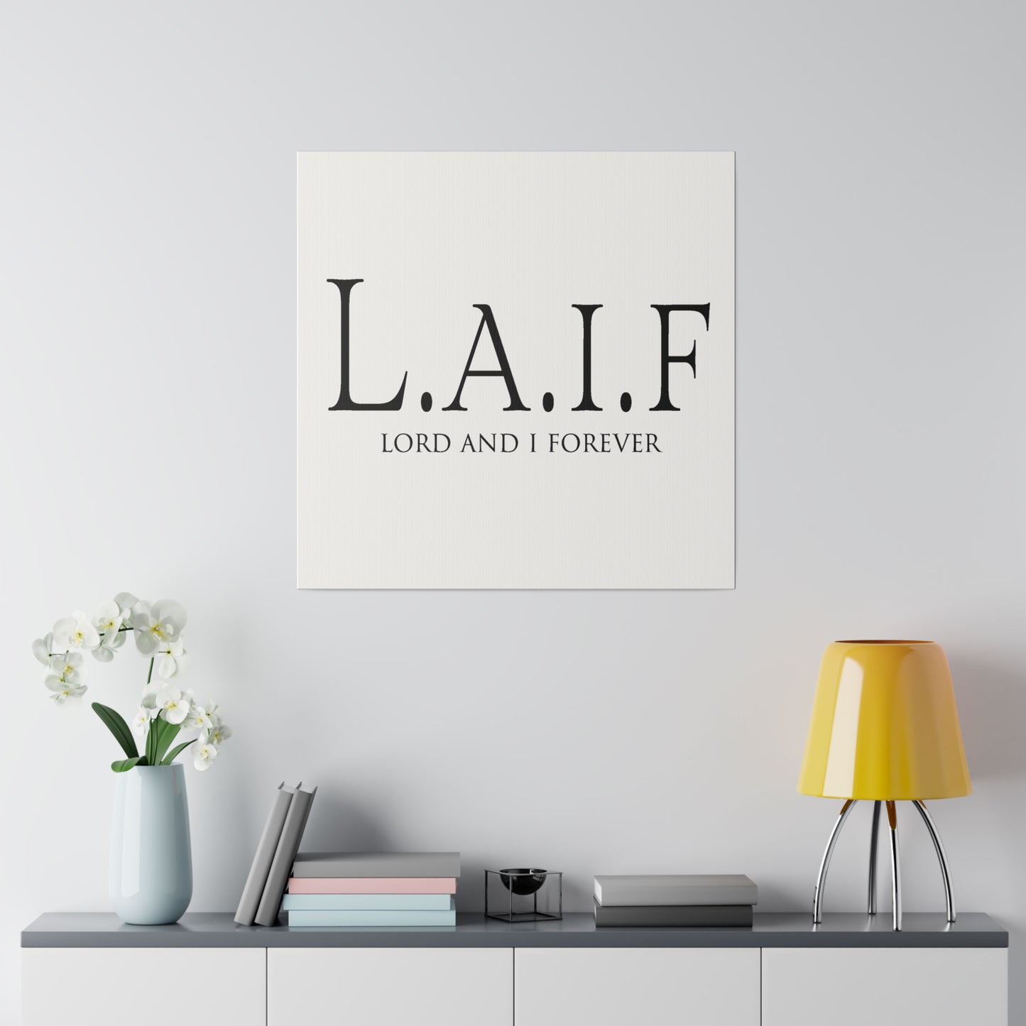 L.A.I.F LORDANDI Matte Canvas, Stretched, 0.75"