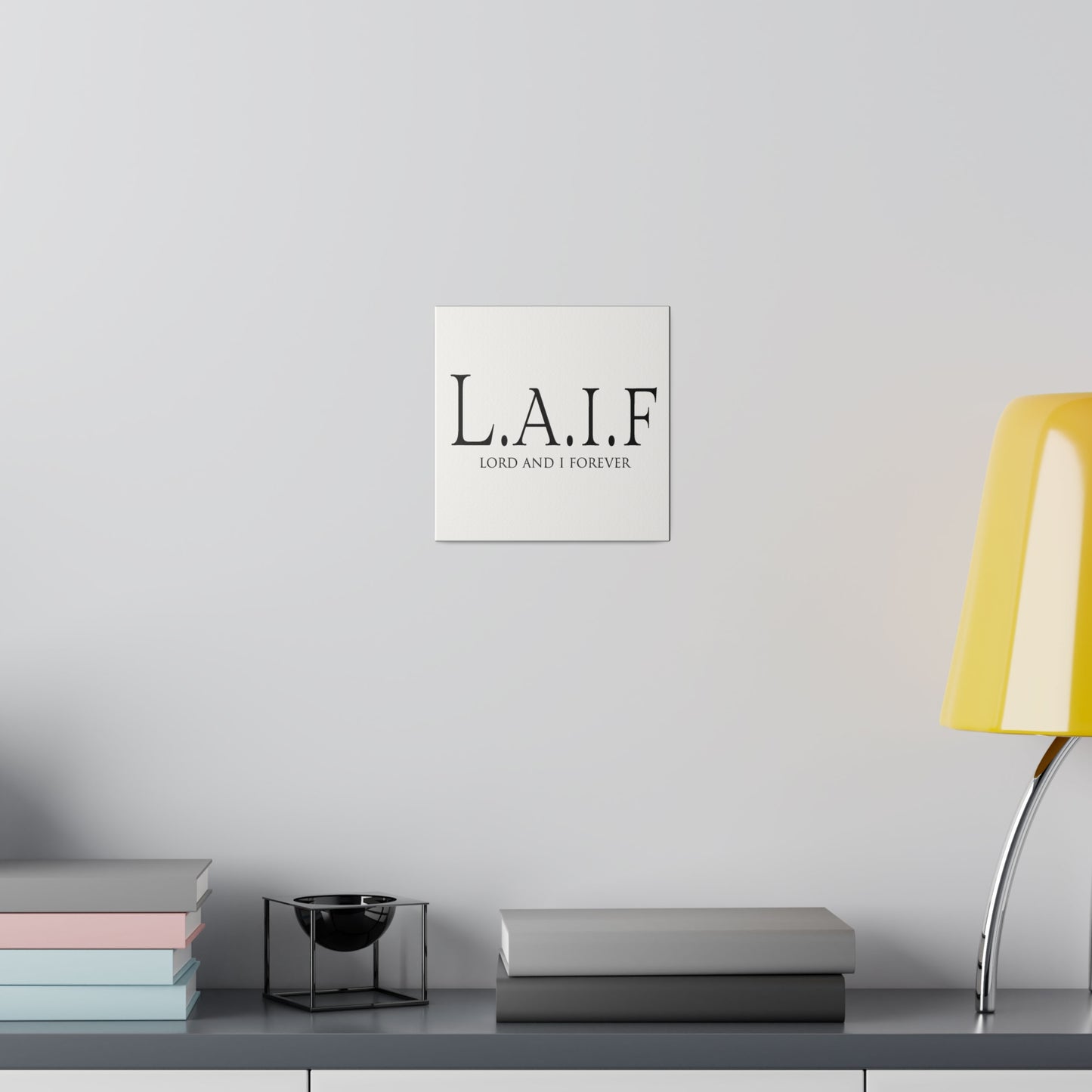 L.A.I.F LORDANDI Matte Canvas, Stretched, 0.75"