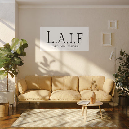 L.A.I.F LORDANDI Matte Canvas, Stretched, 0.75"
