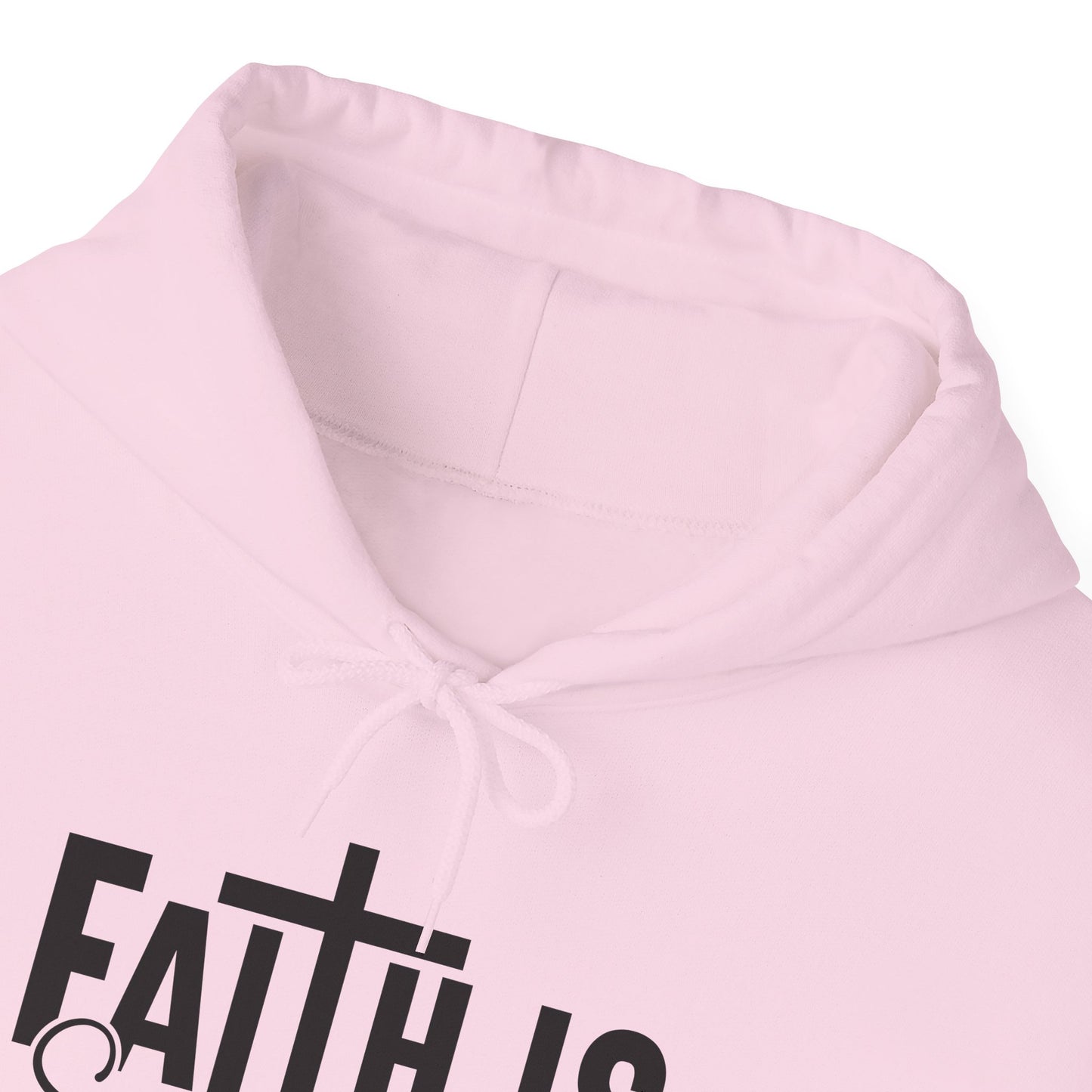 Faith Is Essential Hoodie – Inspirational Christian Pullover