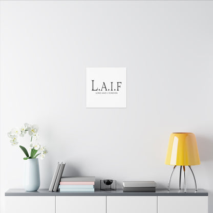 L.A.I.F LORDANDI Matte Canvas, Stretched, 0.75"