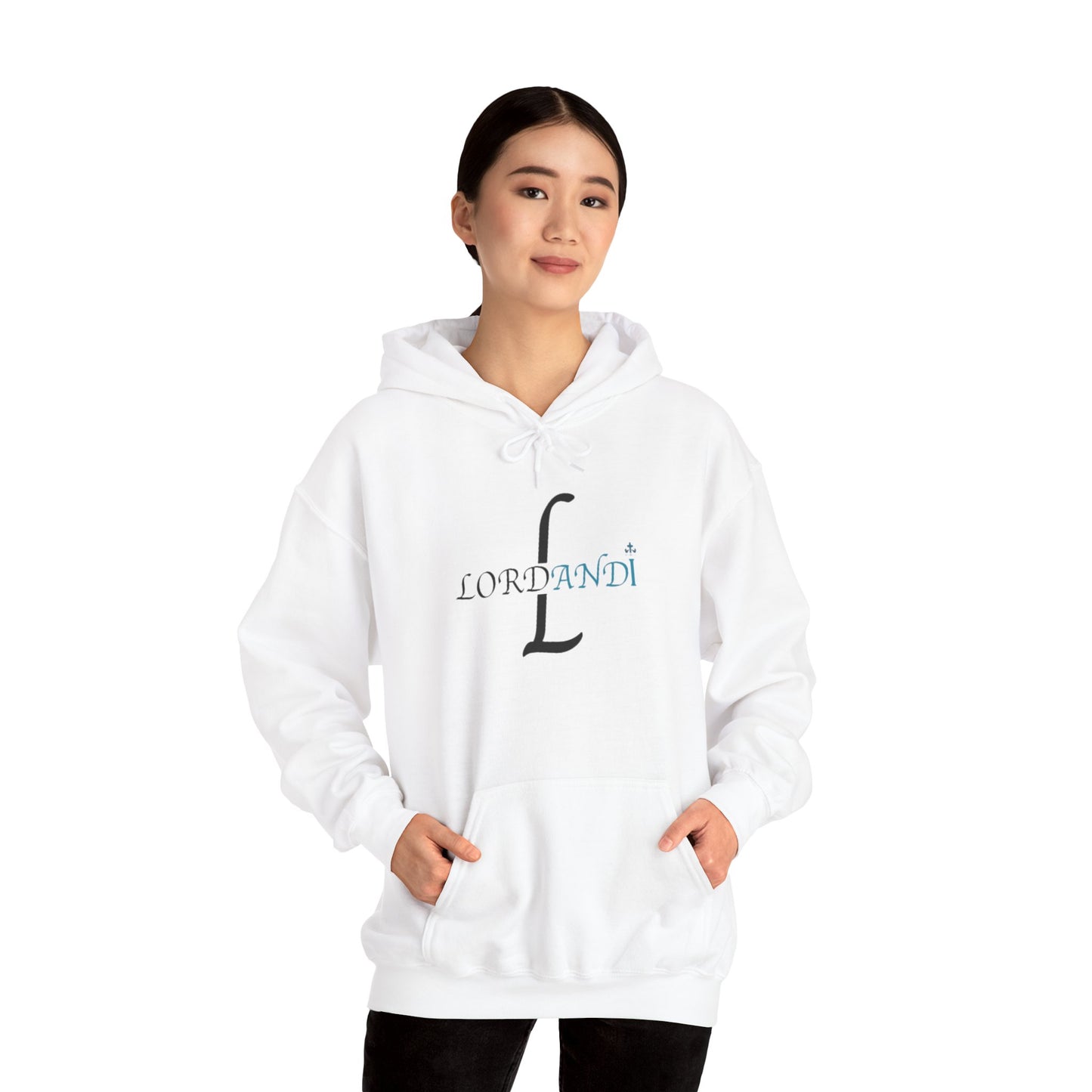 Lordandi Heavy Blend Hooded Sweatshirt - Cozy Winter Wear for Church Events