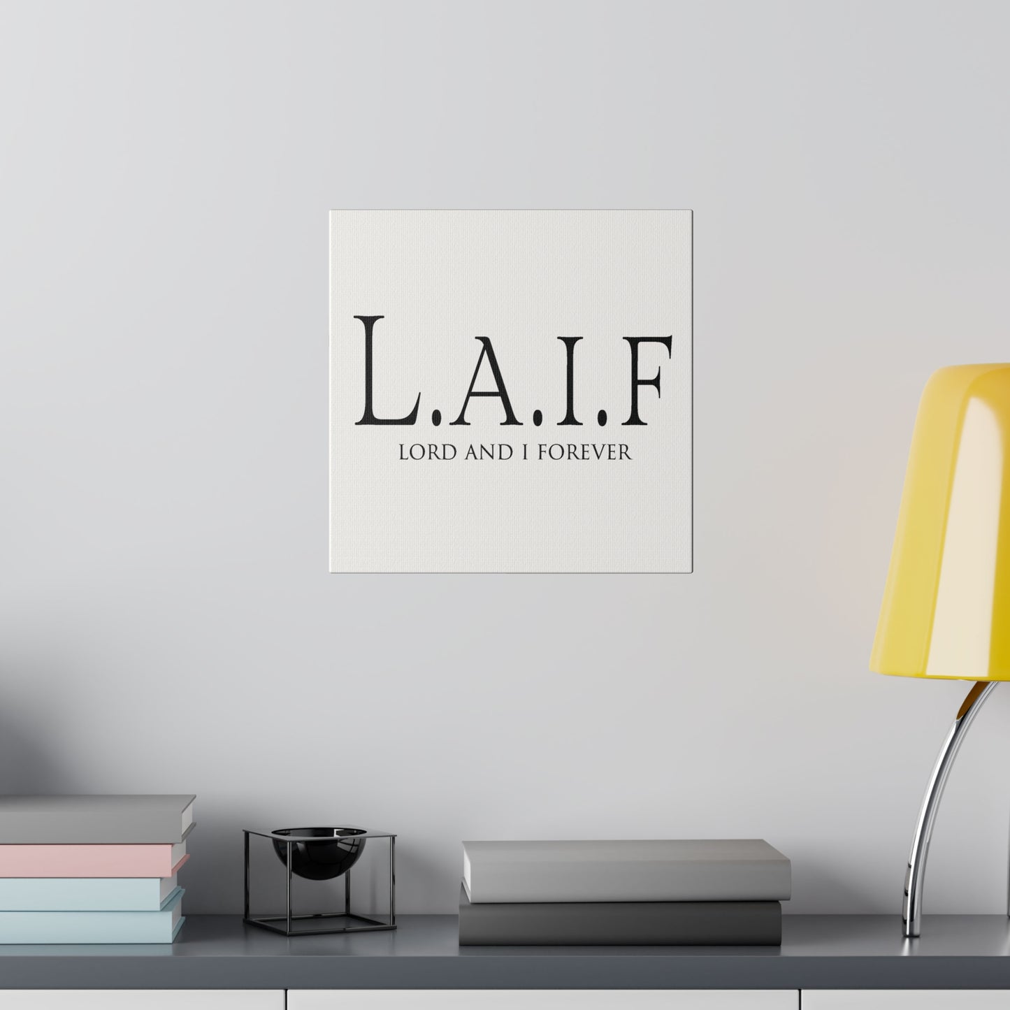 L.A.I.F LORDANDI Matte Canvas, Stretched, 0.75"