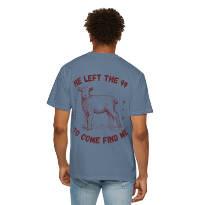He Left the 99 Men’s T-Shirt
